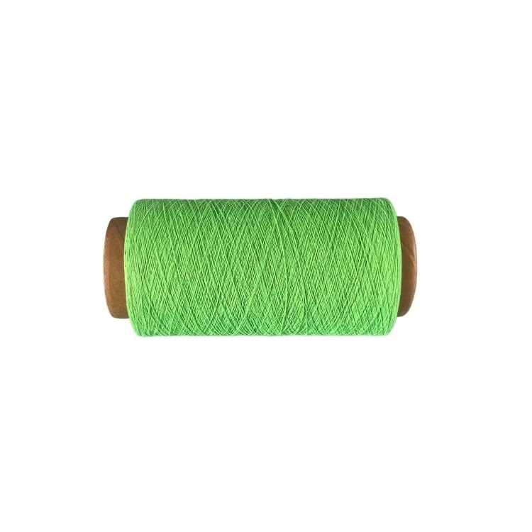 Ne 12/1 Apple Green Recycled Cotton Yarn factory
